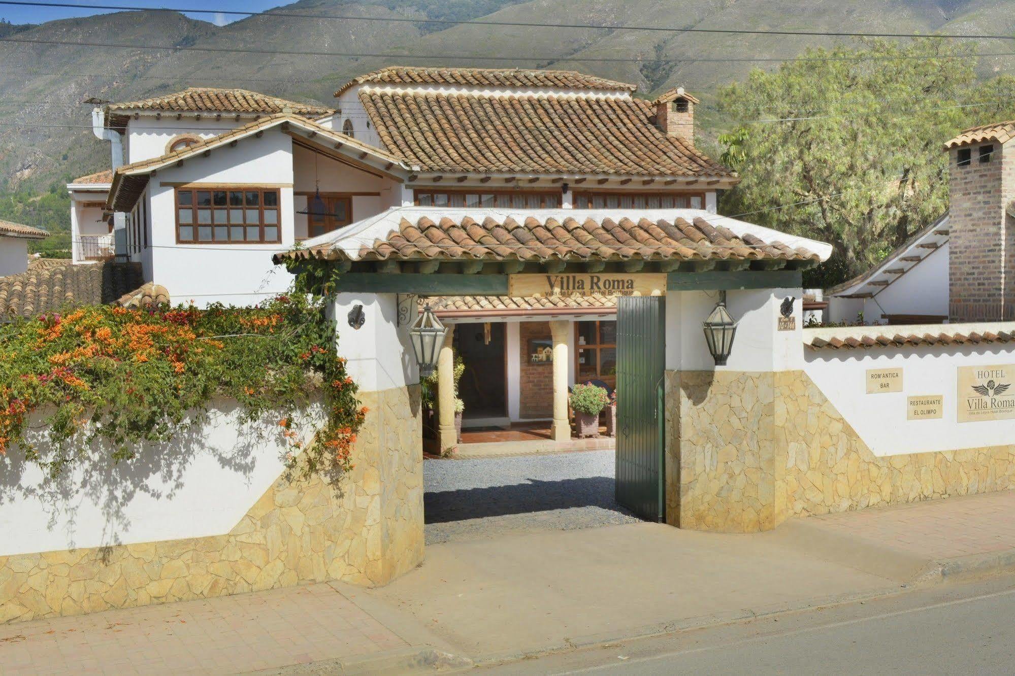 Hotel Boutique Villa Roma 비야 데 레이바 외부 사진